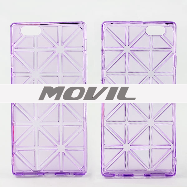 NP-2451 Issey Miyake suave TPU volver cubrir funda para Apple iPhone 6-0